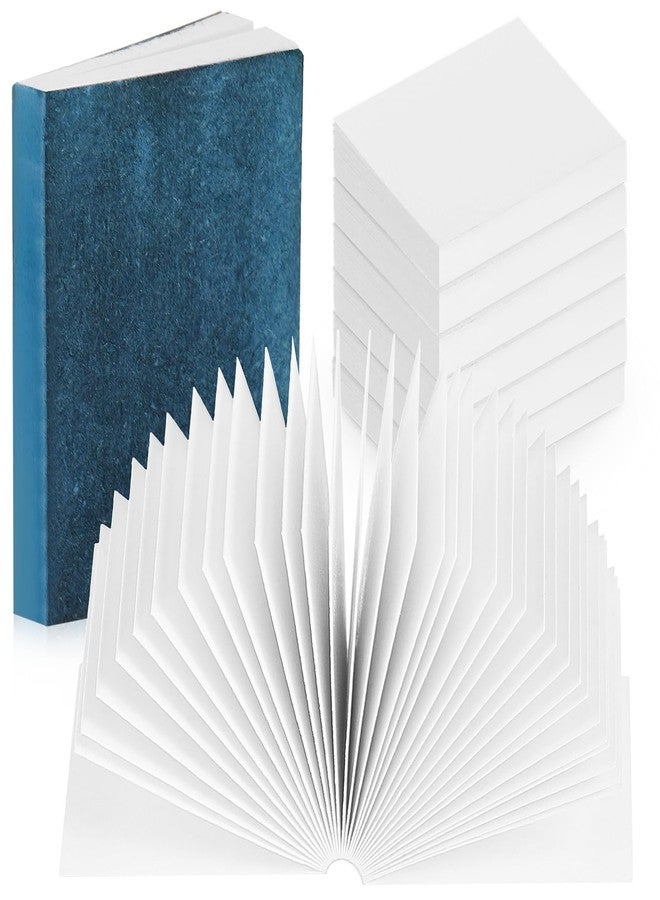 JECOMPRIS 50Pcs Miniatures Blank Books: 1:12 Scale Mini Books Kit for Dollhouse - Decor Crafts for Bookshelf - Image 1